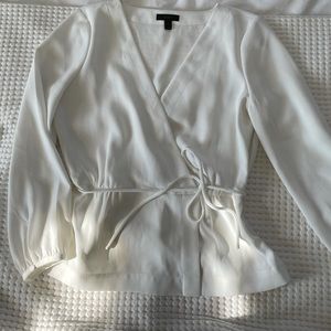 JCrew Faux Wrap Blouse